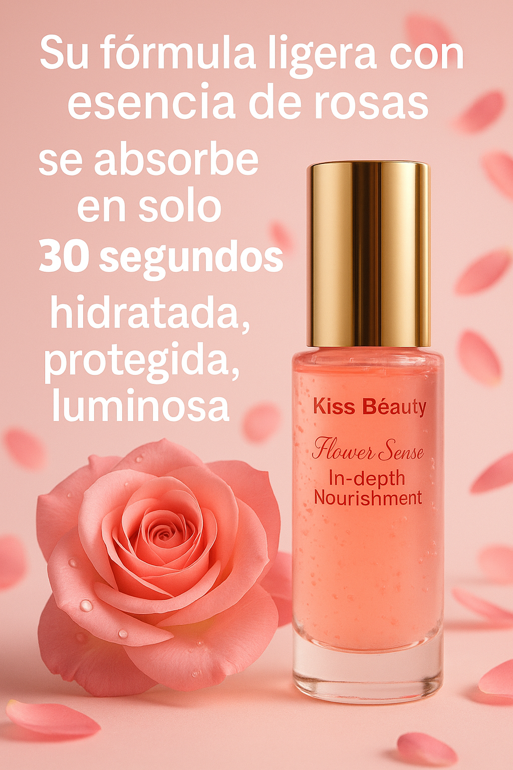 Aplicación del Sérum en el rostro