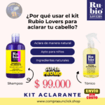 Detalle de los productos del kit