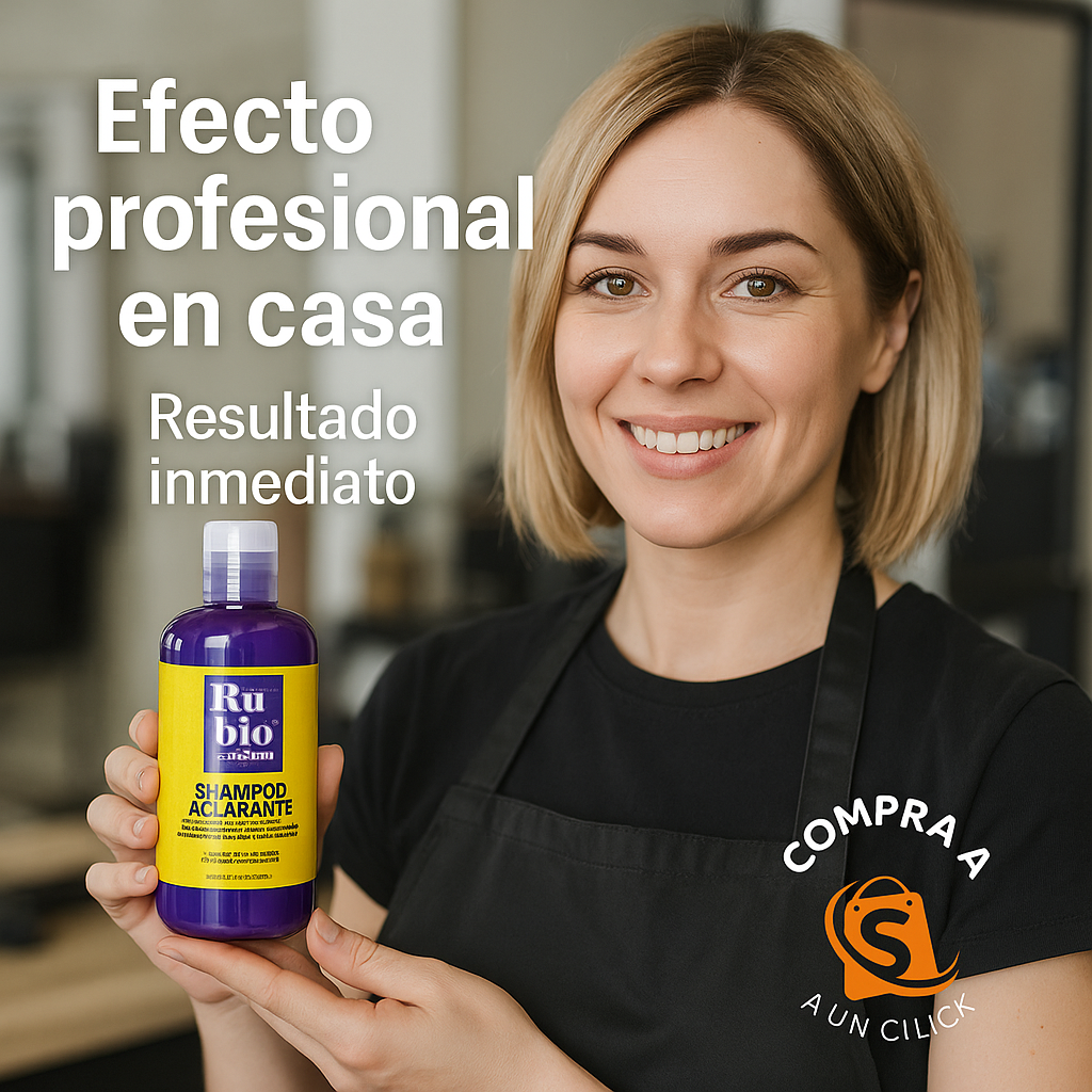 Resultados de matizado perfecto con Shampoo Rubio Lovers