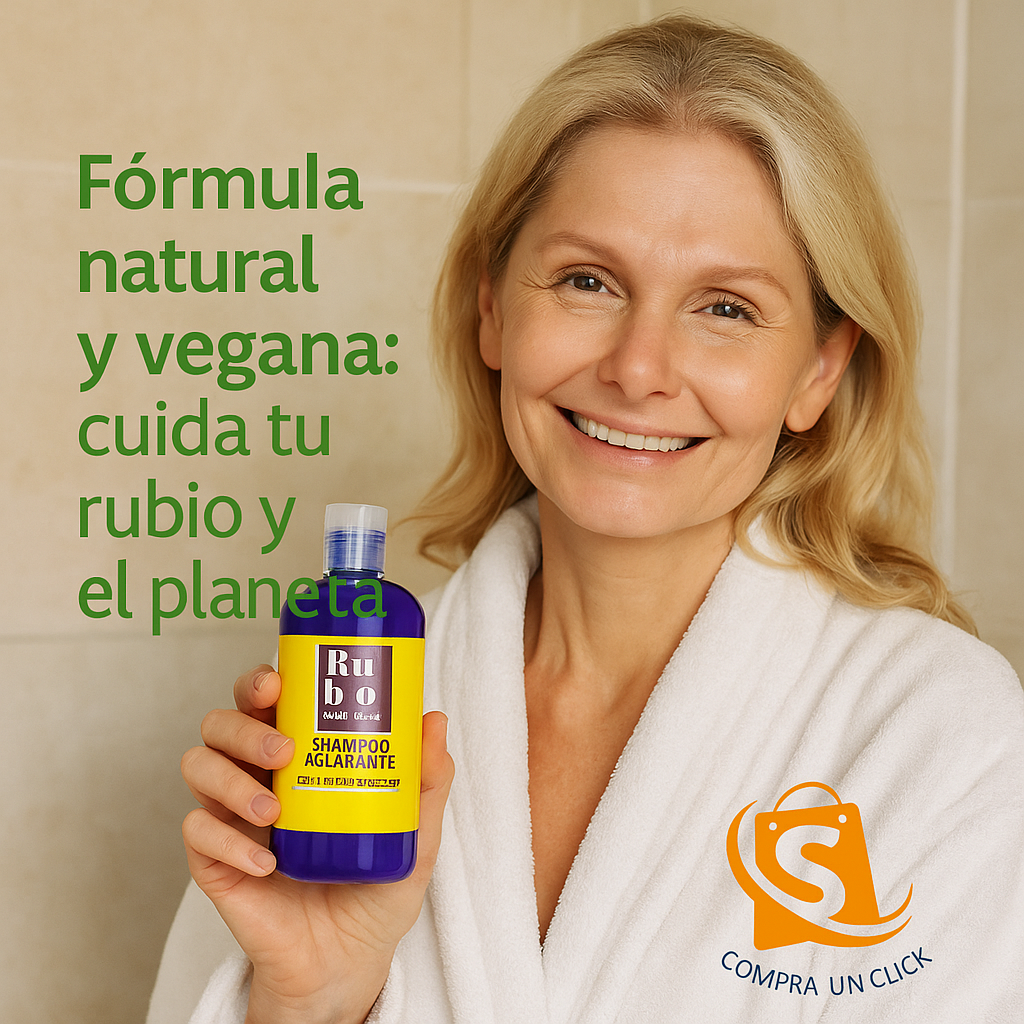 Cabello brillante y sin tonos amarillos