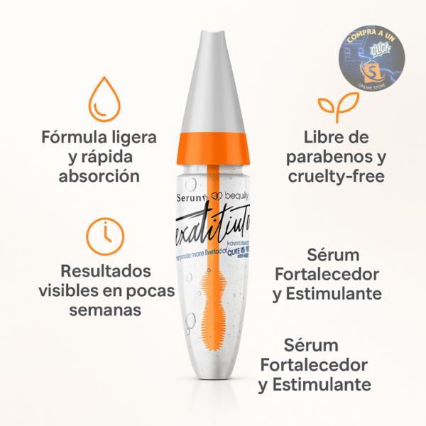 serum crece pestañas xactitud | pestañas largas y fuertes