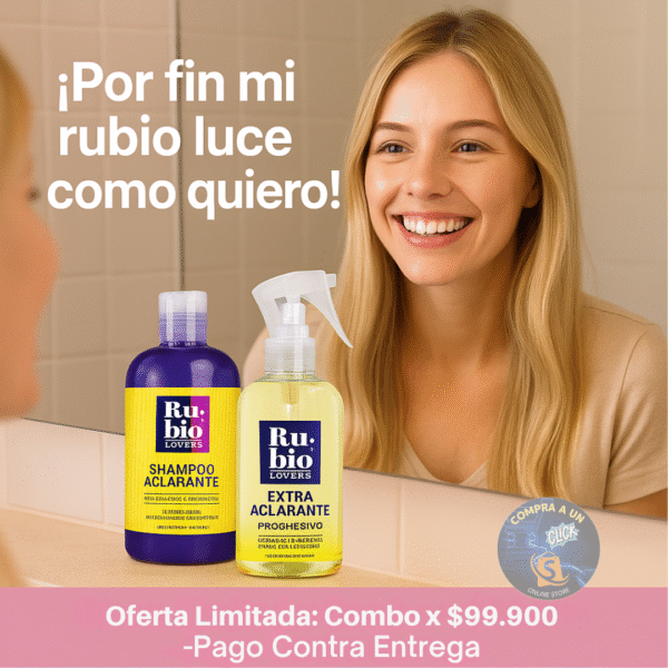 kit transformación rubia total 6