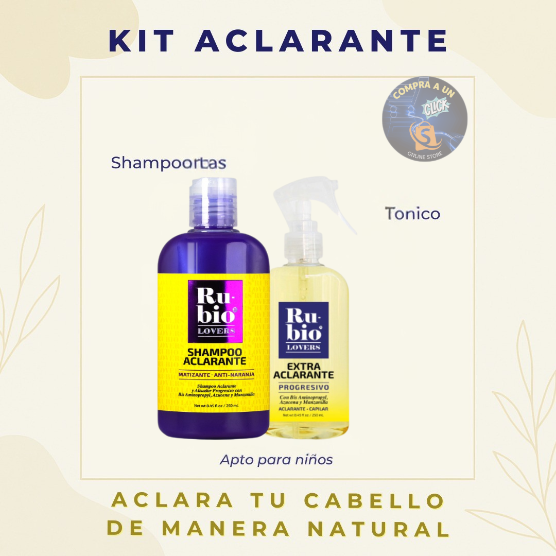tratamiento aclarante progresivo con ingredientes naturales