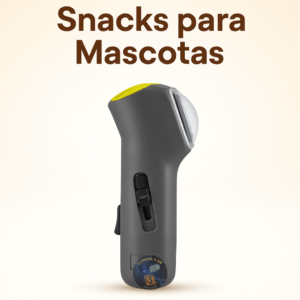 lanzador snakcs mascotas